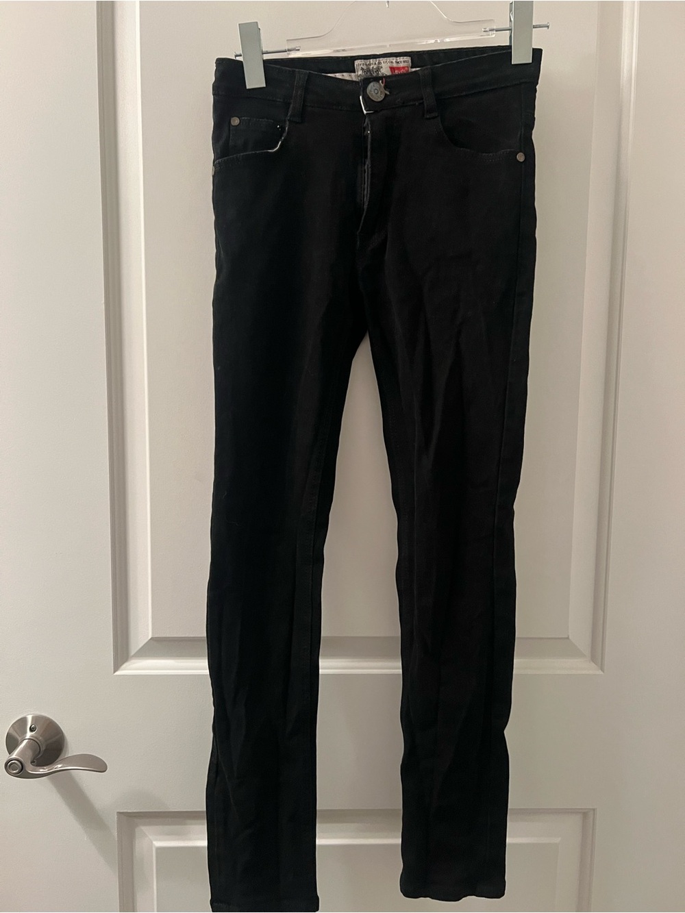 Levi’s Black Skinny Jeans Size 29 Slim Stretch Denim